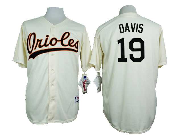 Baltimore Orioles #19 Chris Davis Mitchell And Ness Cream 1954 Turn Back The Clock Stitched Jersey JiaSu,We sell and wholesale Baltimore Orioles #19 Chris Davis Mitchell And Ness Cream 1954 Turn Back The Clock Stitched Jersey JiaSu on line form chian!